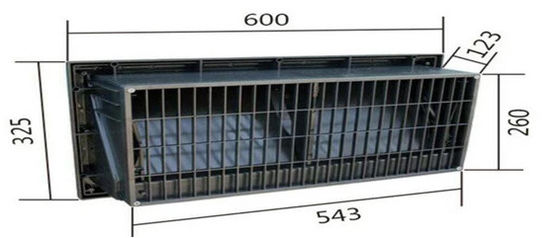 Air Inlet Chicken Broiler Laye Poultry Ventilation System