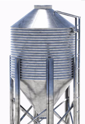 33.5ton Poly Grain Bin Poultry Farm Equipment