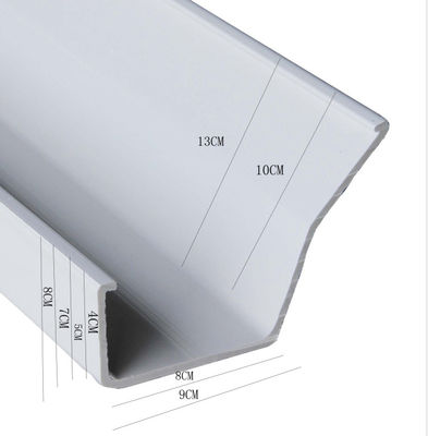 Low Carbon Steel Wire 4mm Poultry Feeding Trough For Chicken Cage
